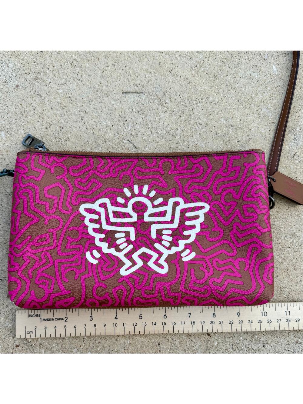 Coach X Keith Haring Lyla Crossbody Bag Flying Angel Graphic F117730 MSRP $350